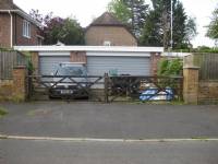 Five-bar 'wooden-style' steel gates - project portfolio 7
